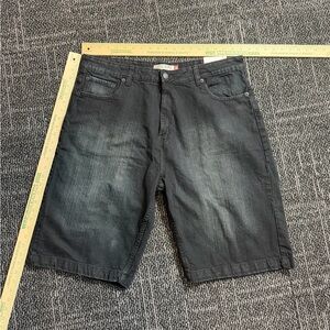 Vintage Y2K BONGO Jeans Mens Shorts Mens Sz 38 Baggy Denim NWT